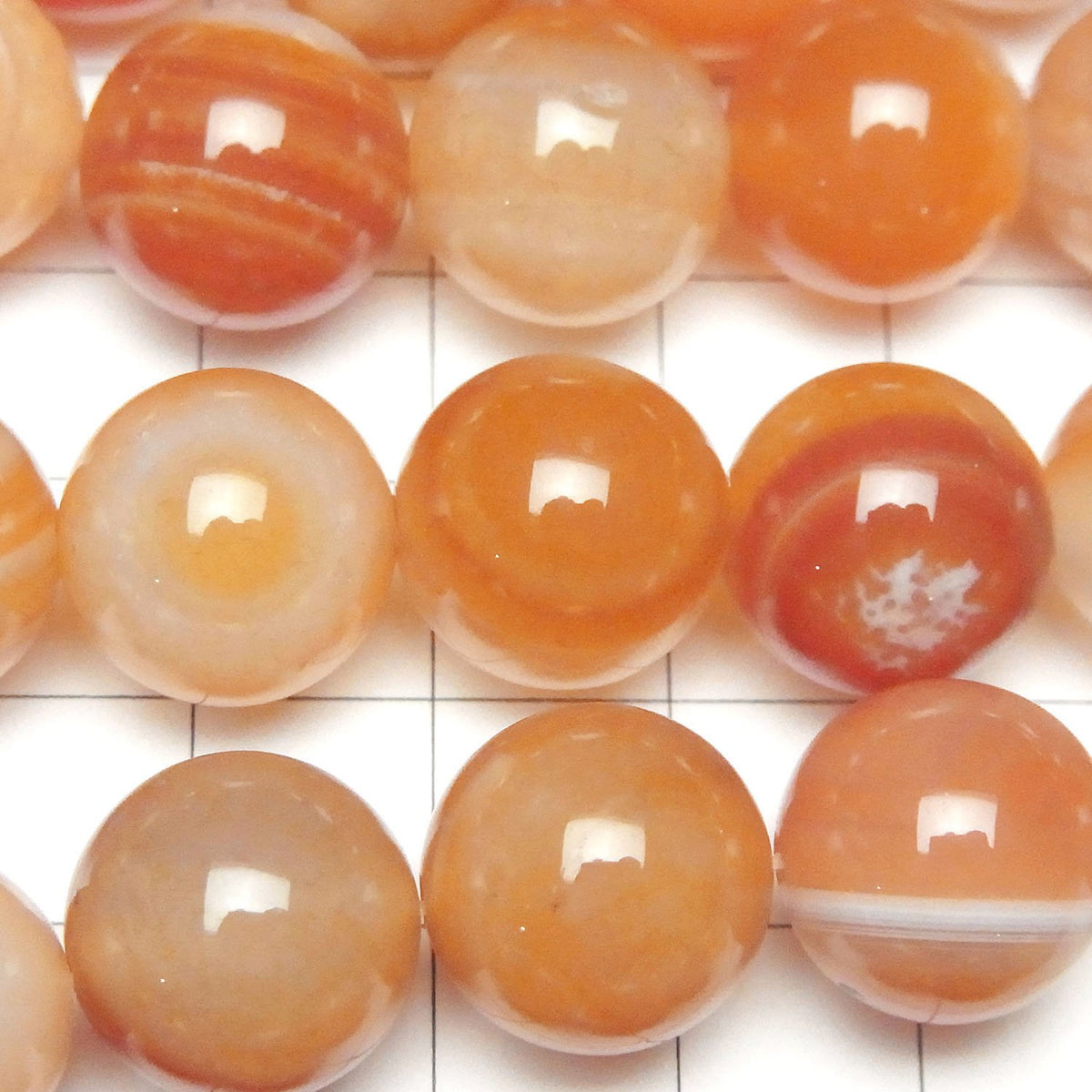 Carnelian, Sardonyx AAA-(Red Eye Agate) Round 14mm half or 1strand beads (aprx.15inch / 36cm)