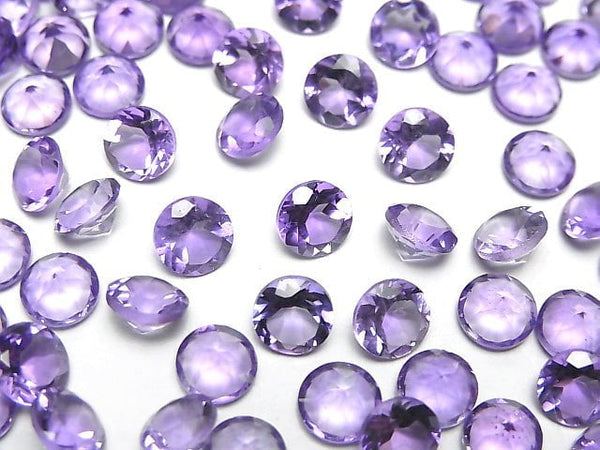 [Video] High Quality Amethyst AAA Undrilled Round Faceted 6x6mm 5pcs $6.79!