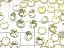 [Video]High Quality Lemon Quartz AAA- Loose stone Round Concave Cut 6x6mm 5pcs