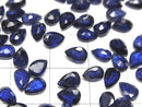 [Video]High Quality Blue Sapphire AAA- Loose stone Pear shape Faceted 6x4mm 5pcs