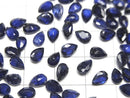 [Video]High Quality Blue Sapphire AAA- Loose stone Pear shape Faceted 6x4mm 5pcs