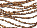 Wood Beads  Tube 3x3x3mm 1strand beads (aprx.15inch/38cm)