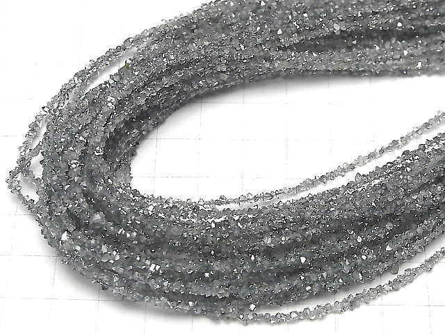 [Video] Pakistan double point crystal coating [silver] half or 1strand beads (aprx.15inch/37cm)