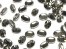 [Video]Pyrite Loose stone Oval Faceted 6x4mm 5pcs