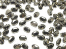[Video]Pyrite Loose stone Oval Faceted 6x4mm 5pcs