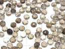 [Video]High Quality Smoky Quartz AAA Round Rose Cut 4x4mm 10pcs