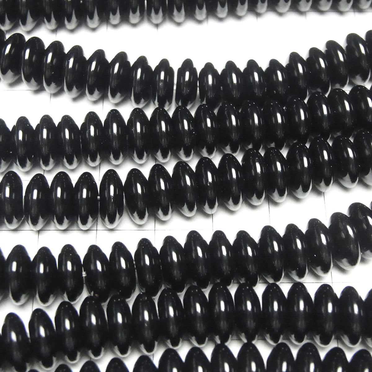 縞瑪瑙扁珠 10x10x4mm 半串或一串 (約15英吋/38公分)