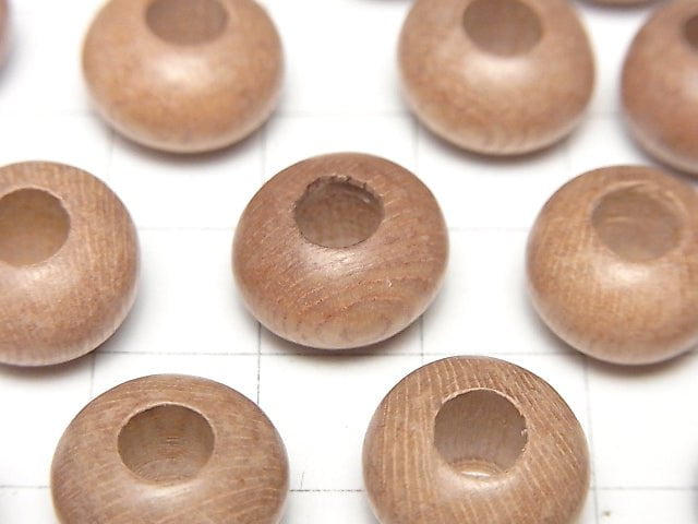 Rosewood Rondelle 14 mm [5 mm hole] 10 pcs $3.19!