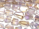 [Video]High Quality Ametrine AAA- Faceted Nugget half or 1strand beads (aprx.7inch/18cm)