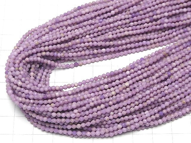 [Video] High Quality! Phosphosiderite AA++ Faceted Round 2mm 1strand beads (aprx.15inch / 37cm)