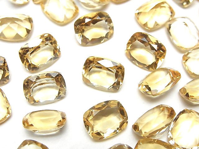 [Video] High Quality Citrine AAA Loose stone Rectangle Faceted 10x8mm 3pcs