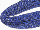 [Video] High Quality! Lapislazuli AAA- Cube Shape 2x2x2mm 1strand beads (aprx.15inch/37cm)