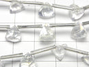 [Video] Aqua Crystal AAA Triangle Cut 8 x 8 x 8 mm 1 strand (10 pcs)
