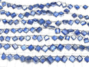[Video]High Quality Kyanite AA++ Diamond Shape [Medium color] half or 1strand beads (aprx.9inch/22cm)