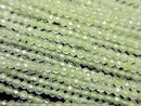 High Quality!  1strand $6.79! Prehnite AAA- Faceted Round 2mm  1strand beads (aprx.15inch/38cm)