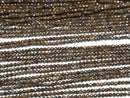 High Quality!  Bronzite  Faceted Round 2mm  1strand beads (aprx.15inch/37cm)
