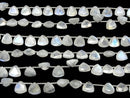 [Video] High Quality Rainbow Moonstone AA++ Triangle Faceted 8x8mm half or 1strand (18pcs)