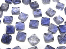 [Video]High Quality Iolite AAA- Sugarloaf Cut 6x6mm 5pcs