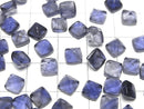 [Video]High Quality Iolite AAA- Sugarloaf Cut 6x6mm 5pcs