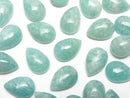 [Video] Amazonite AA++ Pear shape Cabochon 12x8mm 3pcs