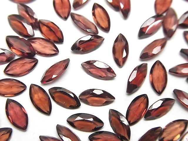 [Video]High Quality Rhodolite Garnet AAA Loose stone Marquise Faceted 8x4mm 5pcs