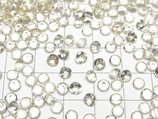[Video]High Quality Golden Labradorite AAA Loose stone Round Faceted 4x4mm 5pcs