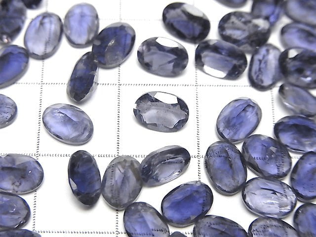 [Video] High Quality Iolite AAA Undrilled Oval Faceted 7x5mm 5pcs $8.79!