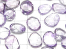[Video] High Quality Amethyst AAA Undrilled Freeform Single Sided Rose Cut 5pcs