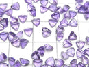 [Video] High Quality Amethyst AAA- Loose stone Triangle Faceted 4x4mm 10pcs