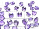 [Video] High Quality Amethyst AAA Undrilled Square Faceted 6x6mm 5pcs $6.79!
