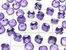 [Video] High Quality Amethyst AAA Undrilled Square Faceted 6x6mm 5pcs $6.79!