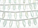 [Video] Sea Blue Chalcedony AAA Faceted Marquise 20x6mm 1strand (12pcs)