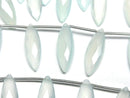 [Video] Sea Blue Chalcedony AAA Faceted Marquise 20x6mm 1strand (12pcs)