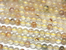 [Video] Multicolor Rutilated Quartz AA+ Round 3mm 1strand beads (aprx.15inch / 38cm)