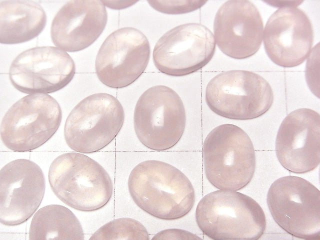 [Video] Rose Quartz AA++ Oval  Cabochon 8x6mm 5pcs $3.79!