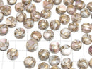 [Video] Copper Pink Opal AAA Round Cabochon 10x10mm 3pcs