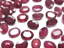 [Video]High Quality Ruby AA++ Loose stone Oval Faceted 8x6mm 1pc