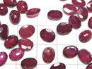 [Video]High Quality Ruby AA++ Loose stone Oval Faceted 8x6mm 1pc