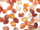 [Video] Mixed Carnelian Loose stone Pear shape Faceted 8x6mm 10pcs
