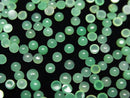 Chrysoprase AA++ Round  Cabochon 3x3mm 20pcs
