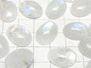 [Video]High Quality Rainbow Moonstone AA++ Oval Cabochon 18x13mm 2pcs