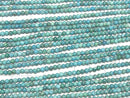 [Video] Turquoise AA+ Round 3mm 1strand beads (aprx.15inch / 38cm)