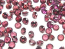 [Video] High Quality Rhodolite Garnet AAA Loose stone Round Faceted 4x4mm 10pcs