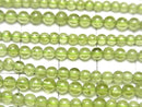 [Video]1strand $6.79! Peridot AA Round 3mm 1strand beads (aprx.15inch/37cm)