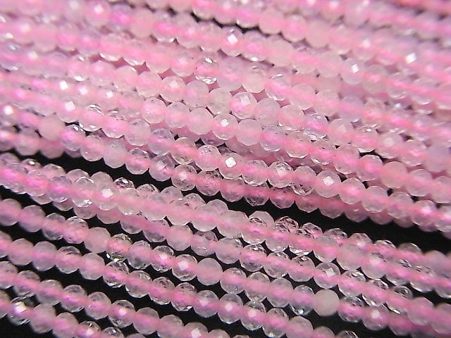 [Video]High Quality! Beryl Mix AA++ Faceted Round 2mm 1strand beads (aprx.15inch/38cm)