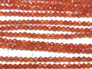 High Quality! 1strand $5.79! Red Agate AAA Faceted Round 2mm 1strand beads (aprx.15inch / 37cm)