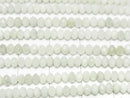 High Quality! Burma Jadeite AA ++ Faceted Button Rondelle 3 x 3 x 2 mm half or 1 strand beads (aprx.15 inch / 38 cm)