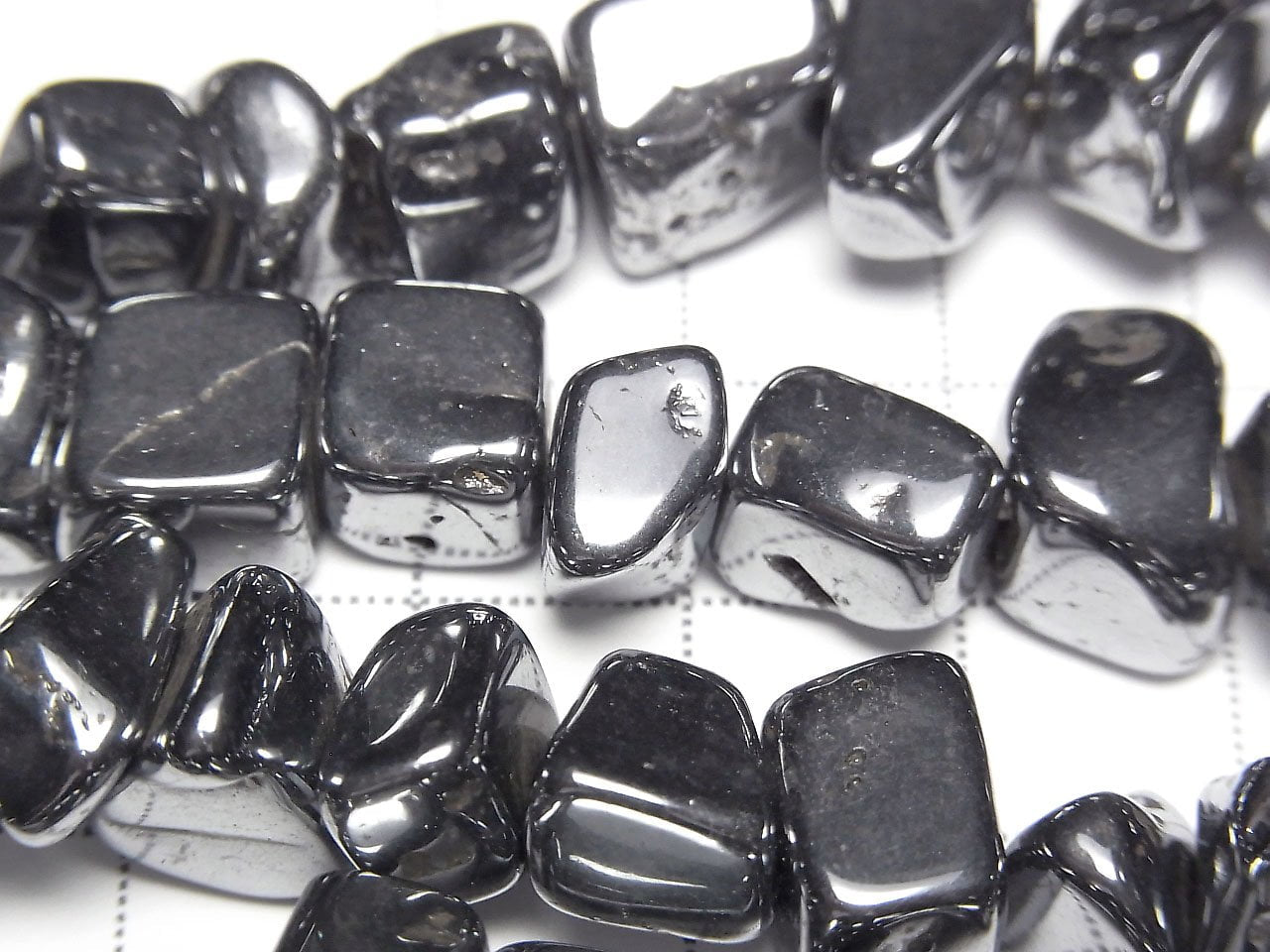 Terahertz Small Nugget (Chips ) [M size] 1strand beads (aprx.15inch/37cm)