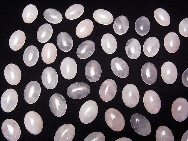 Rose Quartz AA++ Oval Cabochon 18x13mm 2pcs $3.79!