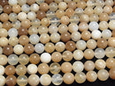 [Video] African Yellow Opal Round 10mm 1strand beads (aprx.15inch / 38cm)